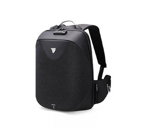 Arctic Hunter Password Lock USB Backpack - Black