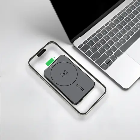 Green Lion Green Lion GL-MAG 5 PD20W Powerbank 5000mAh - Zwart Green Lion Green Lion GL-MAG 5 PD20W Powerbank 5000mAh - Zwart