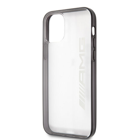 AMG AMG iPhone 12 Pro Max Back cover case - Metallic Painted - Black edges - Transparent AMG AMG iPhone 12 Pro Max Back cover case - Metallic Painted - Black edges - Transparent