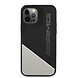 AMG AMG iPhone 12 - 12 Pro Back-Cover hul - Silicone - Two Tones White Line - Grau