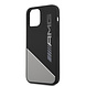 AMG AMG iPhone 12 - 12 Pro Back-Cover hul - Silicone - Two Tones White Line - Grau