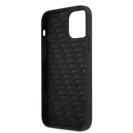 AMG AMG iPhone 12 - 12 Pro Back cover case - Silicone - Two Tones White Line - Grey