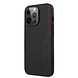 AMG AMG iPhone 13 Pro Back cover case - Carbon Effect - Leather & Red Stitching - Black AMG AMG iPhone 13 Pro Back cover case - Carbon Effect - Leather & Red Stitching - Black