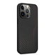 AMG AMG iPhone 13 Pro Back-Cover hul - Carbon Effect - Leather & Red Stitching - Schwarz AMG AMG iPhone 13 Pro Back-Cover hul - Carbon Effect - Leather & Red Stitching - Schwarz