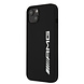 AMG AMG iPhone 13 & 14 Back cover coque - Silicone - Big White Logo - Noir