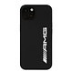 AMG AMG iPhone 13 & 14 Back cover case - Silicone - Big White Logo - Black
