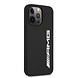 AMG AMG iPhone 13 Pro Back cover coque - Silicone - Big White Logo - Noir