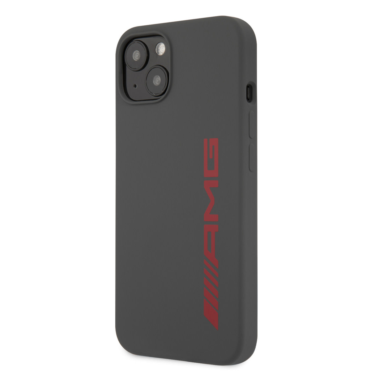 AMG AMG iPhone 13 & 14 Backcover hoesje - Silicone - Big Red Logo - Grijs, foto 2 van 6