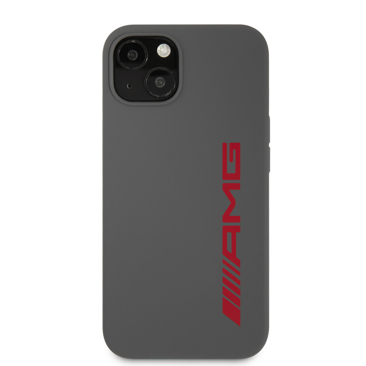 AMG AMG iPhone 13 & 14 Backcover hoesje - Silicone - Big Red Logo - Grijs, foto 3 van 6