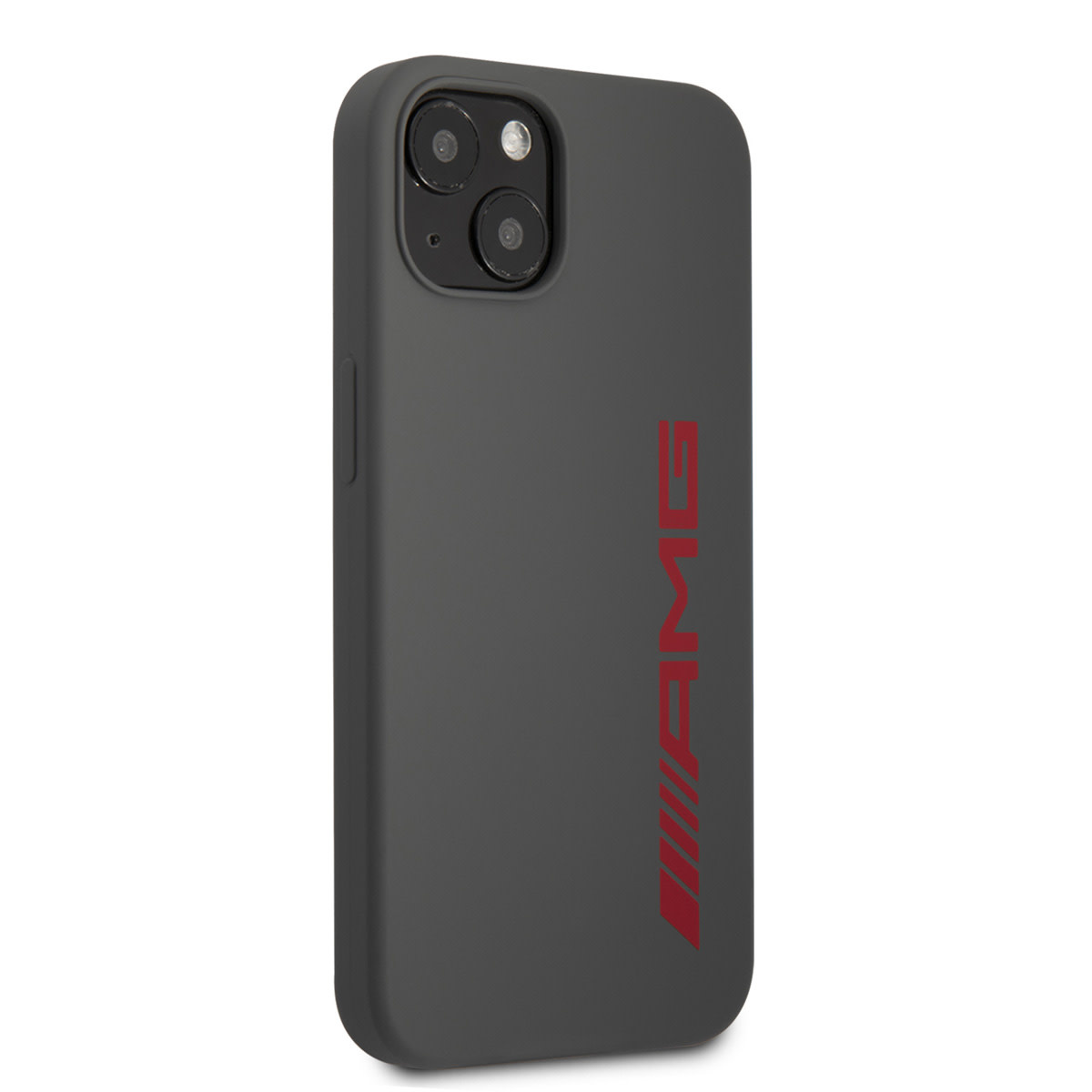 AMG AMG iPhone 13 & 14 Backcover hoesje - Silicone - Big Red Logo - Grijs, foto 4 van 6