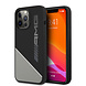 AMG AMG iPhone 13 Pro Back cover coque - Silicone - Two Tones White Line - Gris