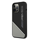 AMG AMG iPhone 13 Pro Backcover hoesje - Silicone - Two Tones White Line - Grijs