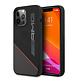 AMG AMG iPhone 13 Pro Back cover coque - Silicone - Two Tones Red Line - Noir