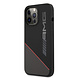AMG AMG iPhone 13 Pro Backcover hoesje - Silicone - Two Tones Red Line - Zwart