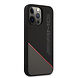 AMG AMG iPhone 13 Pro Back-Cover hul - Silicone - Two Tones Red Line - Schwarz