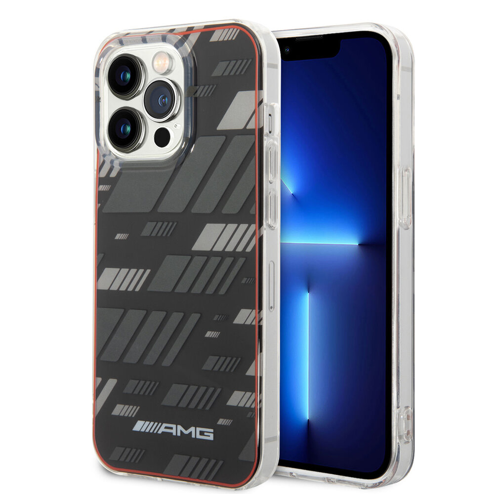 AMG AMG iPhone 14 Pro Back-Cover hul - Double Layer - Expressive Graphic Design - Schwarz AMG AMG iPhone 14 Pro Back-Cover hul - Double Layer - Expressive Graphic Design - Schwarz