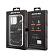 AMG AMG iPhone 14 Pro Backcover hoesje - Double Layer - Expressive Graphic Design - Zwart AMG AMG iPhone 14 Pro Backcover hoesje - Double Layer - Expressive Graphic Design - Zwart