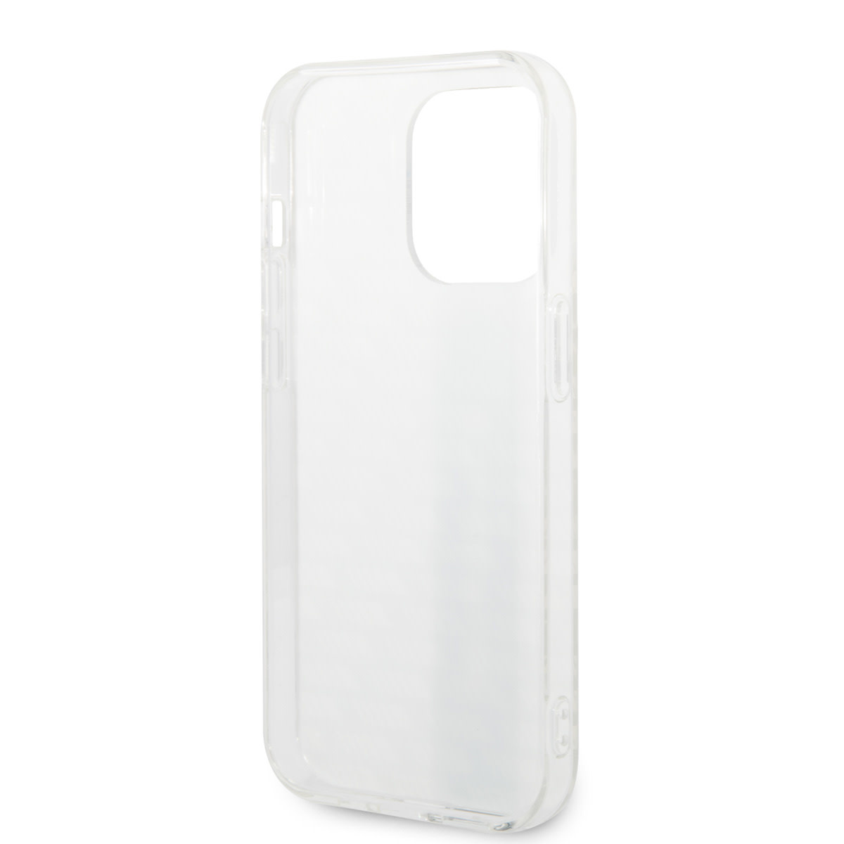 AMG AMG iPhone 14 Pro Backcover hoesje - Double Layer - Carbon Pattern - Wit, foto 6 van 6