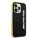 AMG AMG iPhone 14 Pro Back-Cover hul - Yellow Frame - Schwarz AMG AMG iPhone 14 Pro Back-Cover hul - Yellow Frame - Schwarz