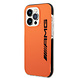 AMG AMG iPhone 14 Pro Backcover hoesje - Black Frame - Oranje AMG AMG iPhone 14 Pro Backcover hoesje - Black Frame - Oranje
