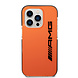 AMG AMG iPhone 14 Pro Backcover hoesje - Black Frame - Oranje AMG AMG iPhone 14 Pro Backcover hoesje - Black Frame - Oranje
