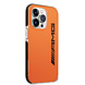 AMG AMG iPhone 14 Pro Backcover hoesje - Black Frame - Oranje AMG AMG iPhone 14 Pro Backcover hoesje - Black Frame - Oranje