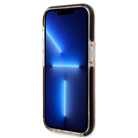 AMG AMG iPhone 14 Pro Back-Cover hul - Black Frame - Orange AMG AMG iPhone 14 Pro Back-Cover hul - Black Frame - Orange