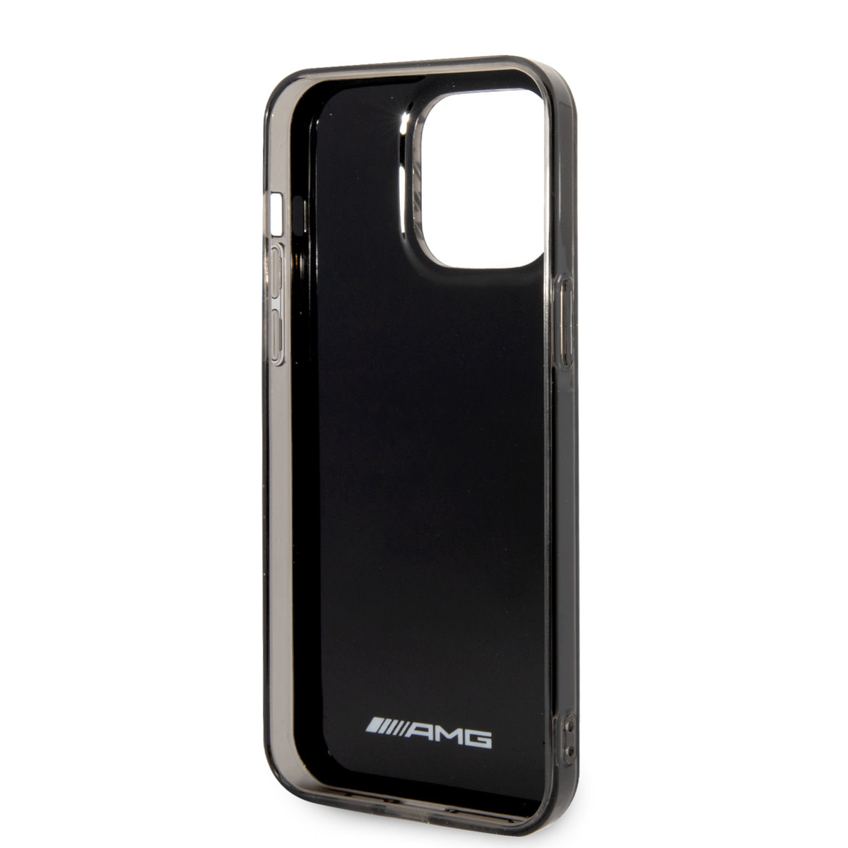 AMG AMG iPhone 14 Pro Backcover hoesje - Frosted - Carbon Pattern - Zwart, foto 6 van 6
