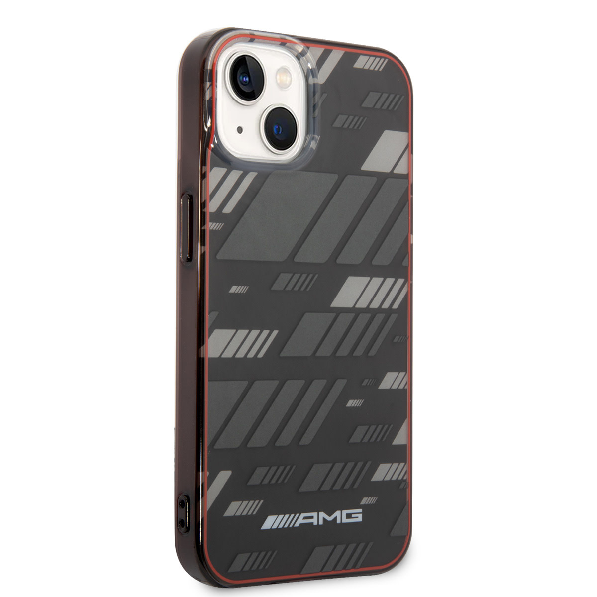 AMG AMG iPhone 14 & 13 Backcover hoesje - Double Layer - Expressive Graphic Design - Zwart, foto 4 van 6