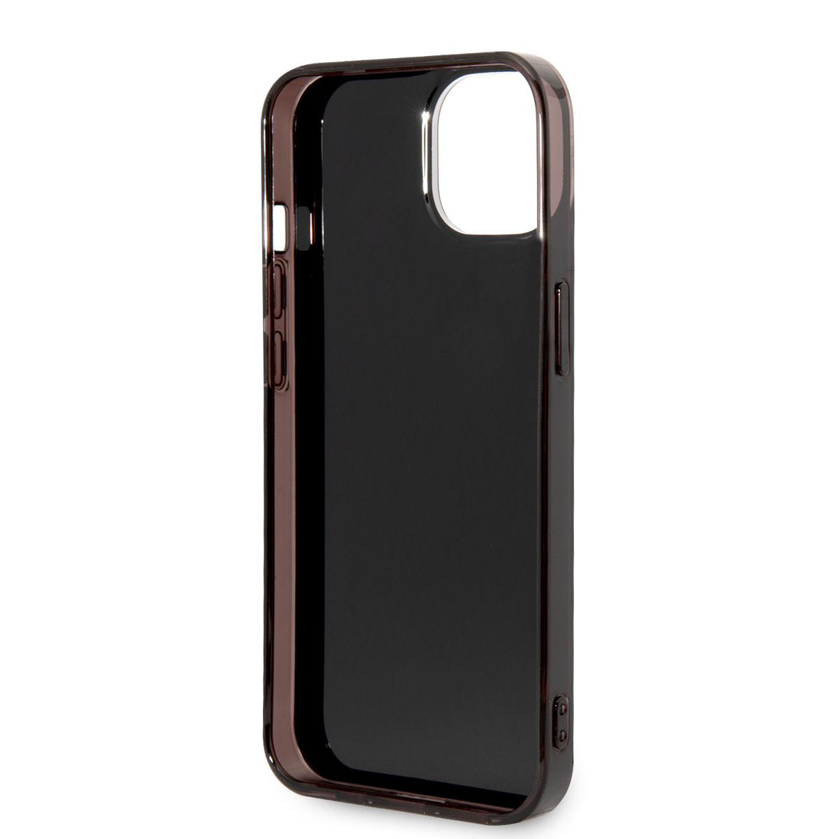 AMG AMG iPhone 14 & 13 Backcover hoesje - Double Layer - Carbon Pattern - Grijs, foto 6 van 6