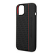 AMG AMG iPhone 14 & 13 Backcover hoesje - Double Layer - Carbon Pattern - Zwart AMG AMG iPhone 14 & 13 Backcover hoesje - Double Layer - Carbon Pattern - Zwart