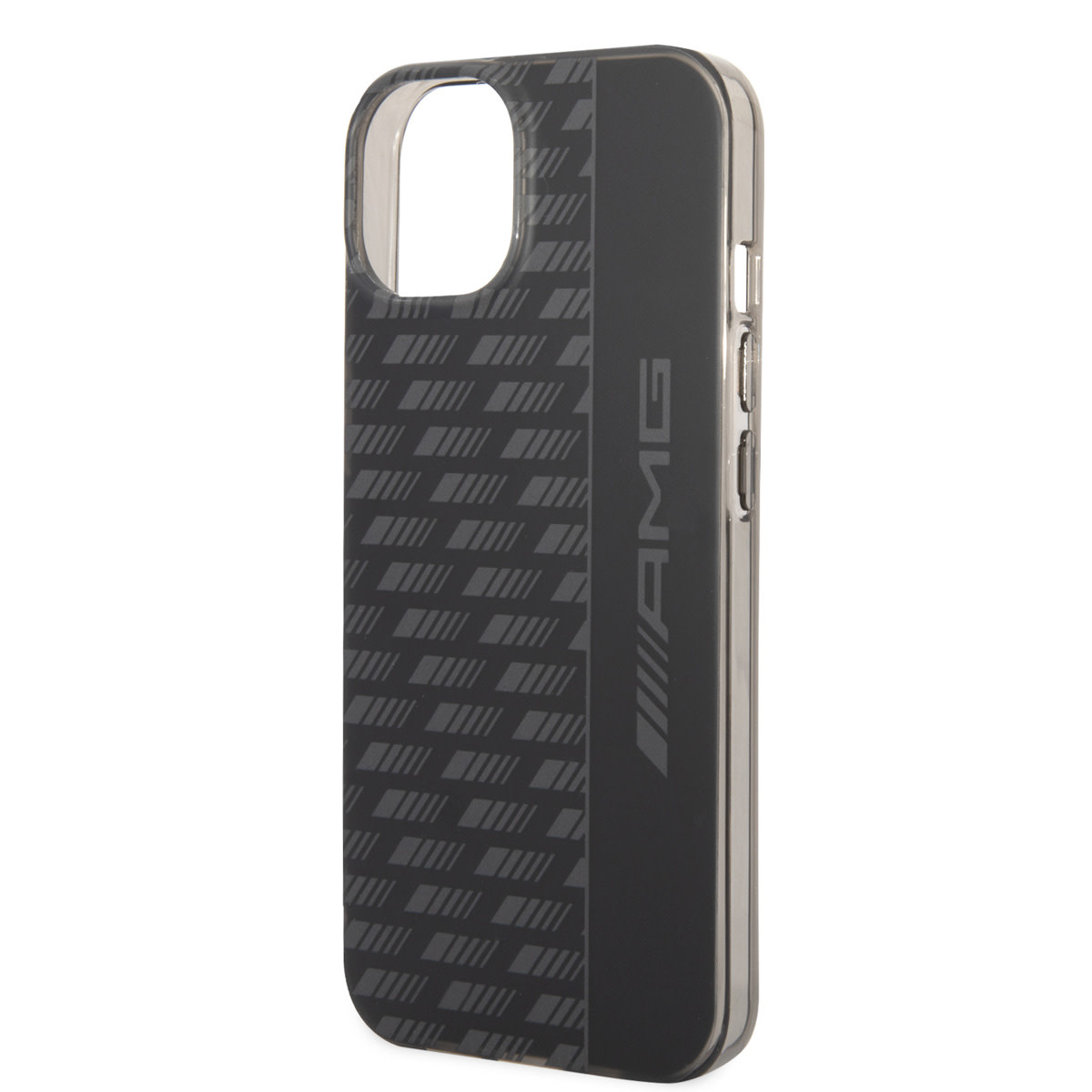 AMG AMG iPhone 14 & 13 Backcover hoesje - Frosted - Carbon Pattern - Zwart, foto 5 van 6