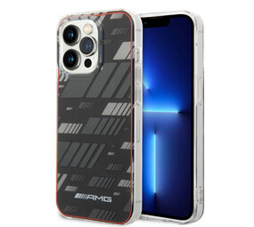 AMG AMG iPhone 14 Pro Max Back-Cover hul - Double Layer - Expressive Graphic Design - Schwarz AMG AMG iPhone 14 Pro Max Back-Cover hul - Double Layer - Expressive Graphic Design - Schwarz
