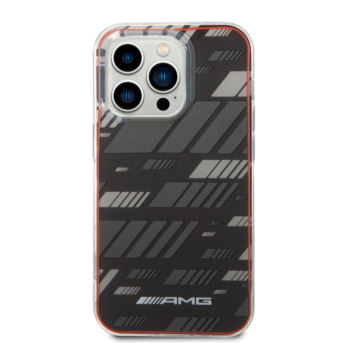 AMG AMG iPhone 14 Pro Max Backcover hoesje - Double Layer - Expressive Graphic Design - Zwart, foto 3 van 6