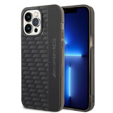 AMG AMG iPhone 14 Pro Max Back-Cover hul - Frosted - Carbon Pattern - Schwarz AMG AMG iPhone 14 Pro Max Back-Cover hul - Frosted - Carbon Pattern - Schwarz