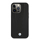BMW BMW iPhone 13 Pro Backcover hoesje - Leather Signature - Perforated Deboss Line - Zwart BMW BMW iPhone 13 Pro Backcover hoesje - Leather Signature - Perforated Deboss Line - Zwart