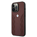 BMW BMW iPhone 13 Pro Max Back cover coque - Leather Signature - Perforated Curves - Rouge BMW BMW iPhone 13 Pro Max Back cover coque - Leather Signature - Perforated Curves - Rouge
