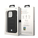 BMW BMW iPhone 14 Pro Max Back-Cover hul - Leather Signature - Perforated Seats Design - Schwarz BMW BMW iPhone 14 Pro Max Back-Cover hul - Leather Signature - Perforated Seats Design - Schwarz