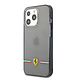 Ferrari Ferrari iPhone 13 Pro Back cover coque - Italia Wings - Black edges - Transparent Ferrari Ferrari iPhone 13 Pro Back cover coque - Italia Wings - Black edges - Transparent
