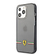Ferrari Ferrari iPhone 13 Pro Back cover coque - Italia Wings - Black edges - Transparent Ferrari Ferrari iPhone 13 Pro Back cover coque - Italia Wings - Black edges - Transparent