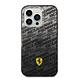 Ferrari Ferrari iPhone 14 Pro Back cover coque - SF Allover - Noir Ferrari Ferrari iPhone 14 Pro Back cover coque - SF Allover - Noir