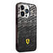 Ferrari Ferrari iPhone 14 Pro Back cover case - SF Allover - Black Ferrari Ferrari iPhone 14 Pro Back cover case - SF Allover - Black