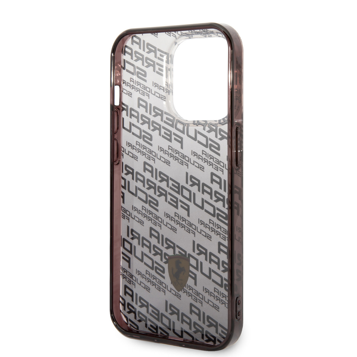 Ferrari Ferrari iPhone 14 Pro Backcover hoesje - SF Allover - Zwart, foto 6 van 6