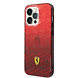 Ferrari Ferrari iPhone 14 Pro Backcover hoesje - SF Allover - Rood Ferrari Ferrari iPhone 14 Pro Backcover hoesje - SF Allover - Rood