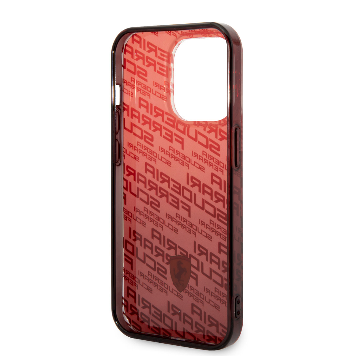 Ferrari Ferrari iPhone 14 Pro Backcover hoesje - SF Allover - Rood, foto 6 van 6