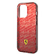 Ferrari Ferrari iPhone 14 Pro Backcover hoesje - SF Allover - Rood Ferrari Ferrari iPhone 14 Pro Backcover hoesje - SF Allover - Rood
