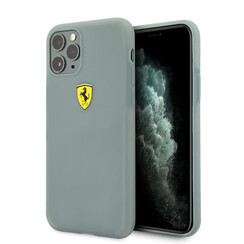 Ferrari iPhone 11 Pro Back cover case - Silicone - Printed Logo - Green