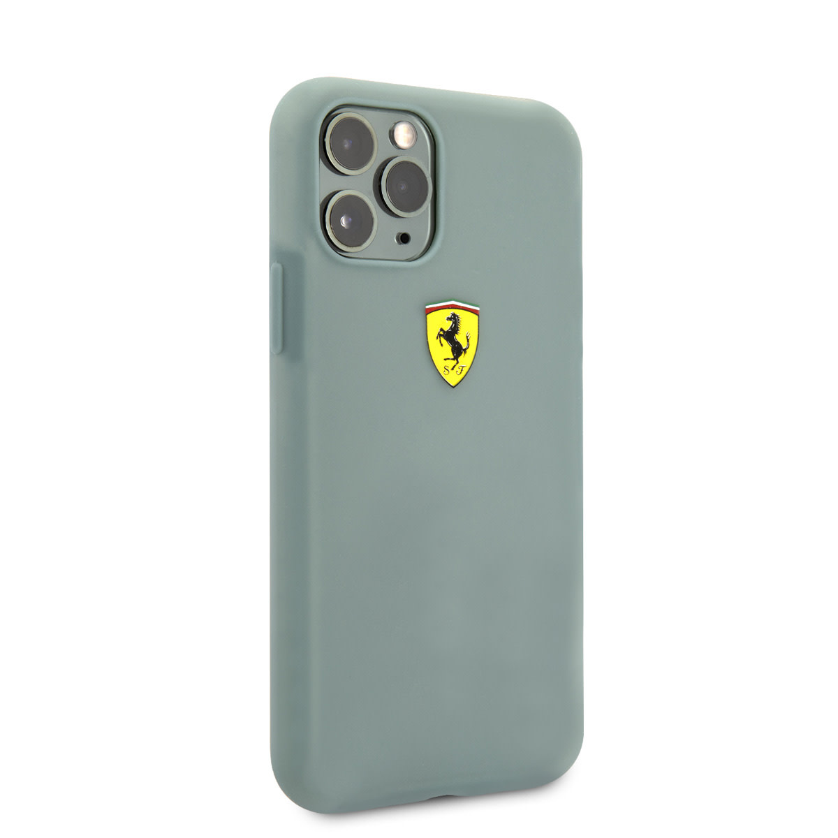 Ferrari Ferrari iPhone 11 Pro Backcover hoesje - Silicone - Printed Logo - Groen, foto 5 van 6