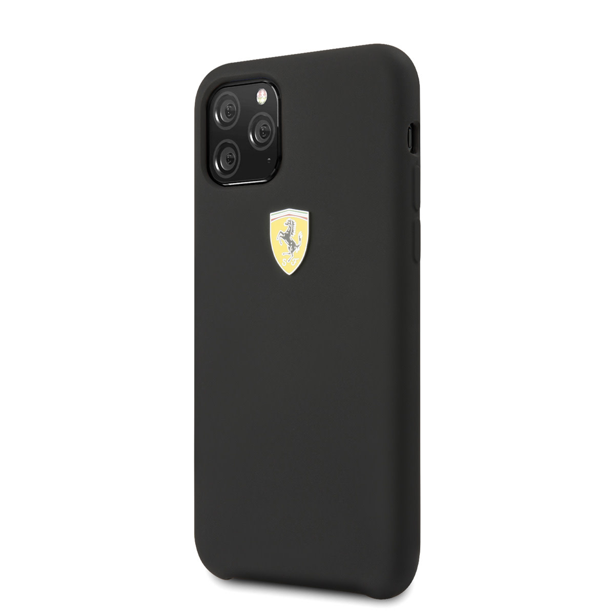 Ferrari Ferrari iPhone 11 Pro Backcover hoesje - Silicone - Printed Logo - Zwart, foto 2 van 6