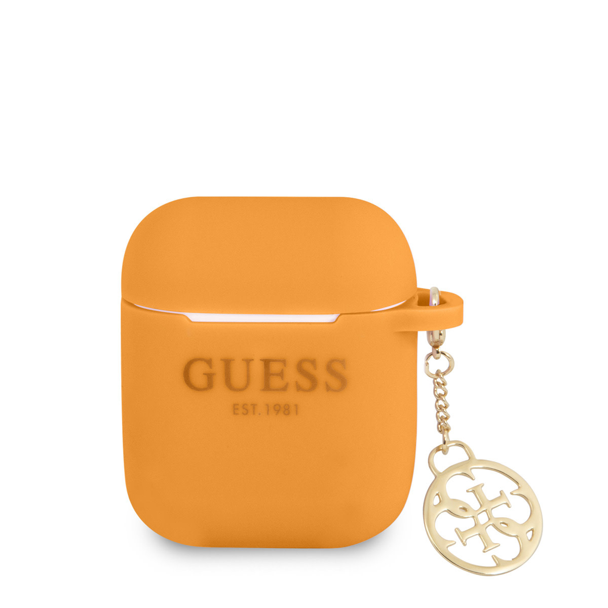 Guess Guess Airpods - Airpods 2 Case - Charm Collection - Oranje